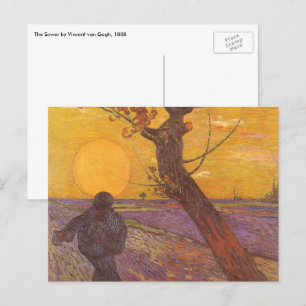 Cartão Postal Vincent van Gogh - O Semeador