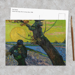 Cartão Postal Vincent van Gogh - O Semeador