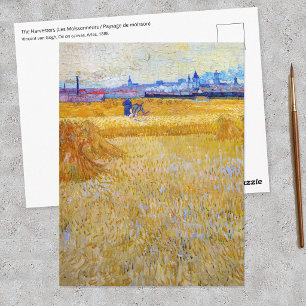 Cartão Postal Vincent van Gogh - Os Ceifeiros