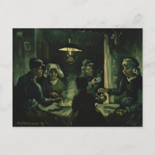 Cartão Postal Vincent van Gogh - Os Comedores De Batata