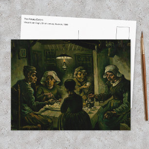 Cartão Postal Vincent van Gogh - Os Comedores de Batata