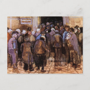 Cartão Postal Vincent Van Gogh - Os Pobres e o Dinheiro - Arte F