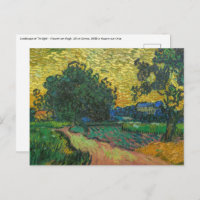 Vincent van Gogh - Paisagem em Twilight