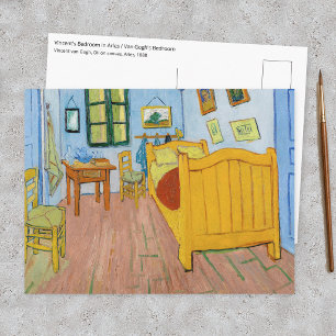Cartão Postal Vincent Van Gogh - Quarto de Vincent em Arles