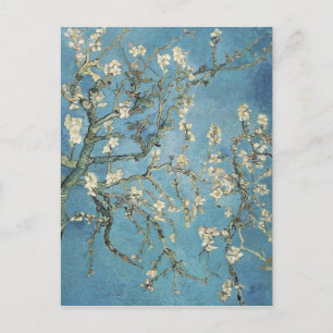 Cartão Postal Vincent van Gogh Ramais de amêndoa em floraçã