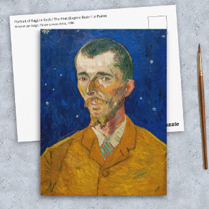 Cartão Postal Vincent Van Gogh - Retrato de Eugene Boch, Arles