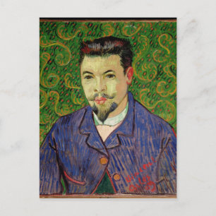 Cartão Postal Vincent van Gogh   Retrato de Felix Rey, 1889
