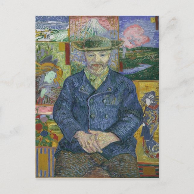 Cartão Postal Vincent Van Gogh - Retrato de Pere Tanguy (Frente)