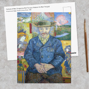 Cartão Postal Vincent van Gogh - Retrato de Pere Tanguy