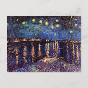 Cartão Postal Vincent van Gogh - Starry Night Over the Rhone