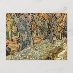 Cartão Postal Vincent van Gogh - Trabalhadores Rodoviários