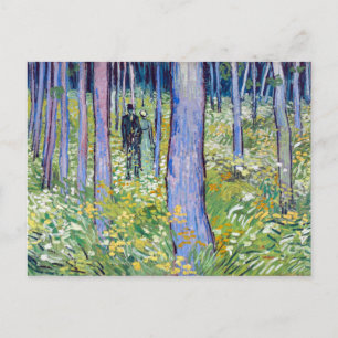 Cartão Postal Vincent van Gogh Undergrowth com dois números