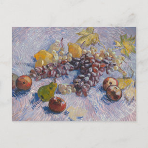 Cartão Postal Vincent van Gogh - Uvas, Limões, Peras,