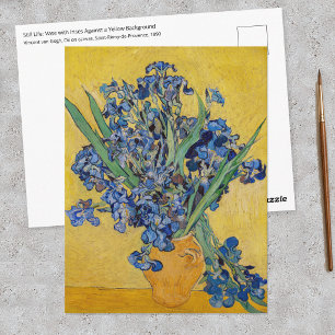 Cartão Postal Vincent van Gogh - Vaso com Íris