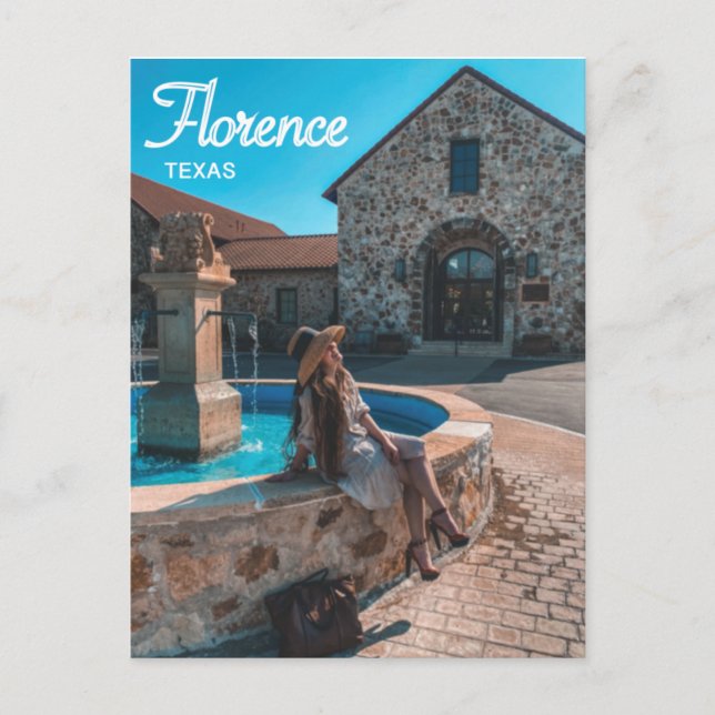 Cartão Postal Vinhas de Florença (Texas) (Frente)