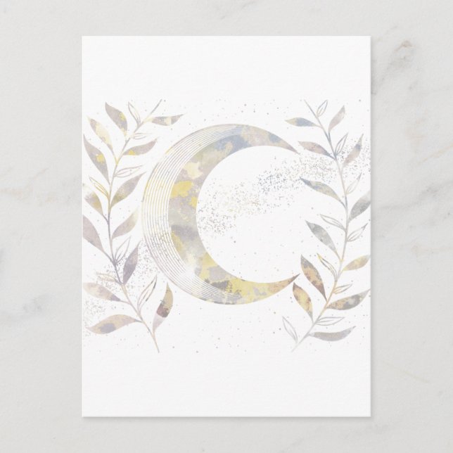 Cartão Postal Vinhas e Lua (Frente)