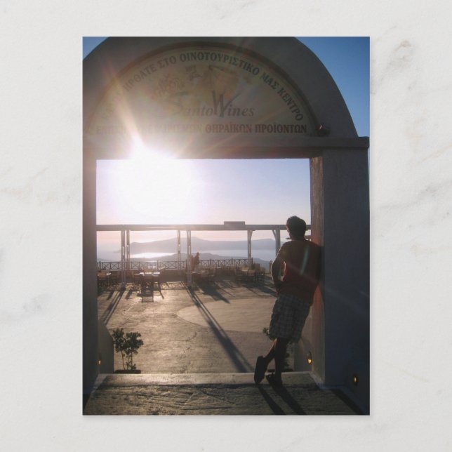 Cartão Postal Vinhas Santo (Frente)