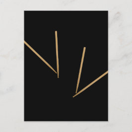 Cartão Postal Vinhetas do tambor