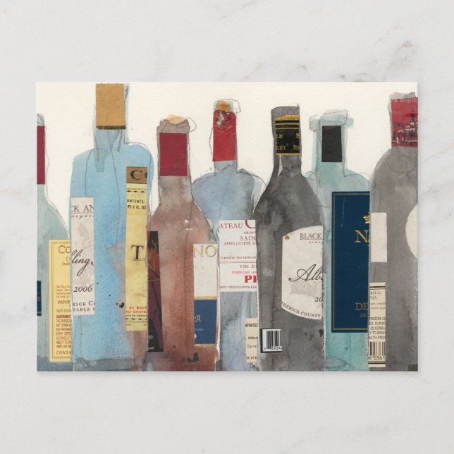 Cartão Postal Vinho e Espíritos (Frente)