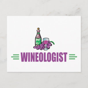 Cartão Postal Vinho Engraçado