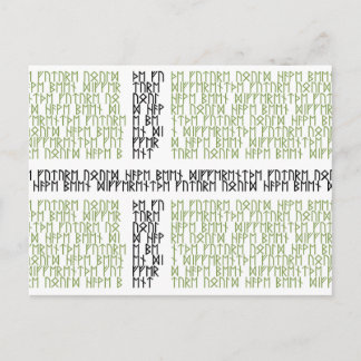 Cartão Postal Vinland Flag w Runts - Cartão-postal