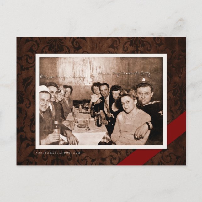 Cartão Postal Vintage (Frente)