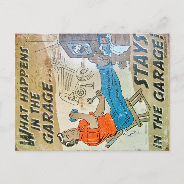 Cartão Postal Vintage (Frente)