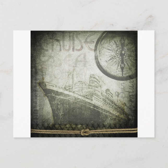 Cartão Postal Vintage (Frente)