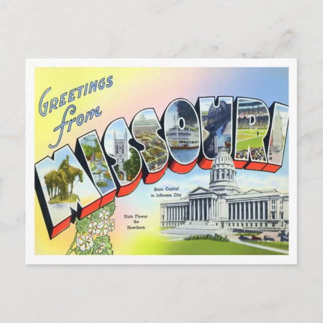 Cartão postal Vintage (Frente)