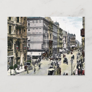 Cartão Postal Vintage 1890 Berlin Friedrichstrasse