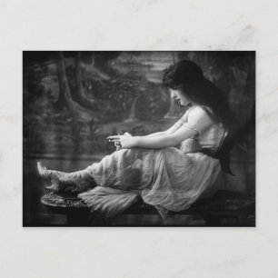Cartão Postal Vintage 1913 Evelyn Nesbit