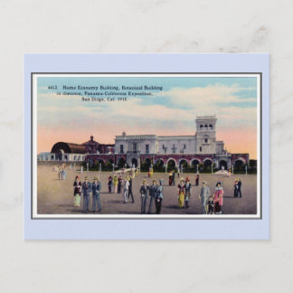 Cartão Postal Vintage 1915 Panamá California Expo San Diego 13