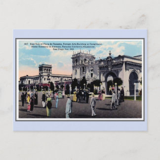 Cartão Postal Vintage 1915 Panamá California Expo San Diego 17