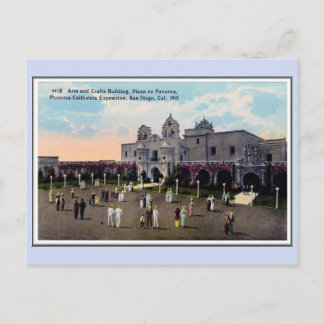Cartão Postal Vintage 1915 Panamá California Expo San Diego 18