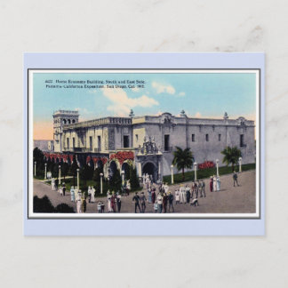 Cartão Postal Vintage 1915 Panamá California Expo San Diego 22