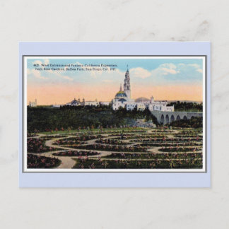 Cartão Postal Vintage 1915 Panamá California Expo San Diego 25