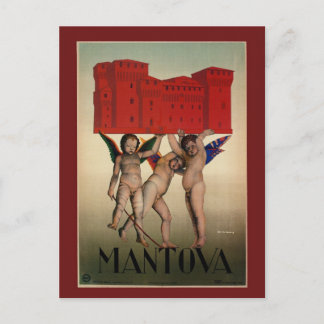Cartão Postal Vintage 1920 Mantova