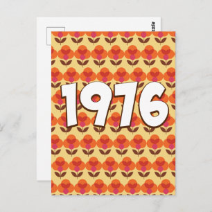 Cartão Postal Vintage 1976