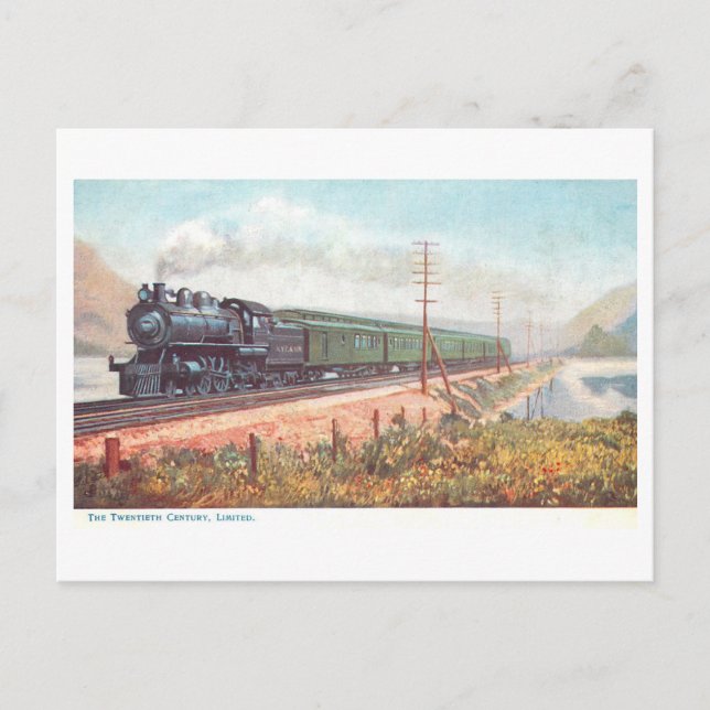 Cartão postal Vintage 20 Century (Frente)