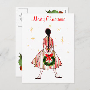 Cartão postal Vintage 50 de Natal