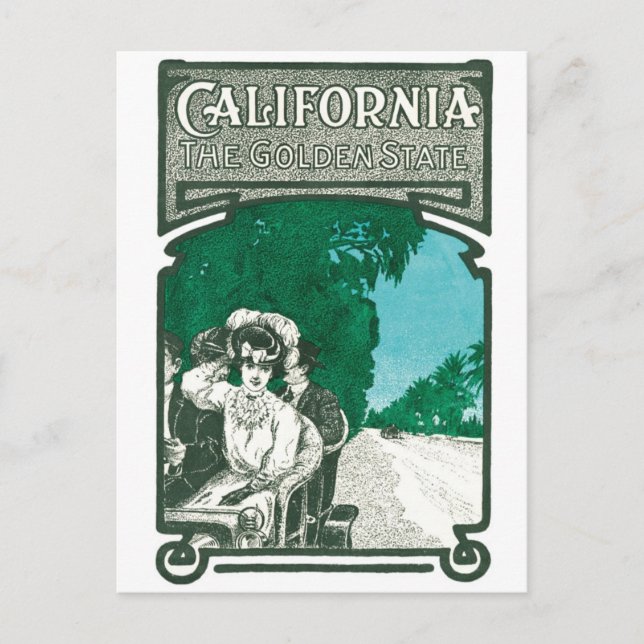 Cartão postal Vintage Ad (Frente)