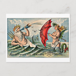 Cartão postal Vintage Ad Poster