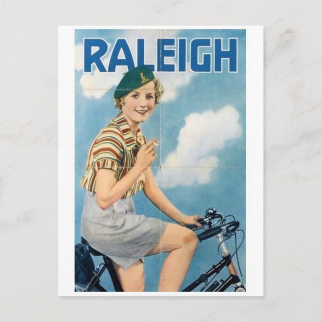 Cartão postal Vintage Ad Poster (Frente)