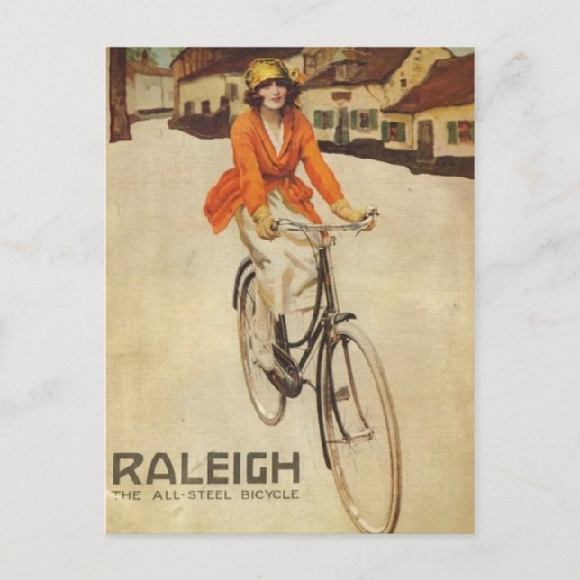 Cartão postal Vintage Ad Poster (Frente)