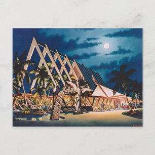 Cartão postal Vintage Ad Poster