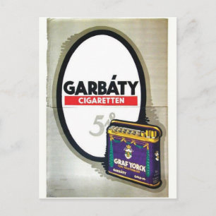 Cartão postal Vintage Ad Poster