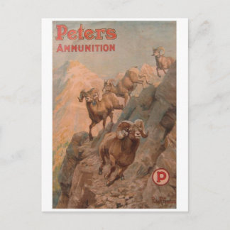 Cartão postal Vintage Ad Poster