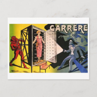 Cartão postal Vintage Ad Poster