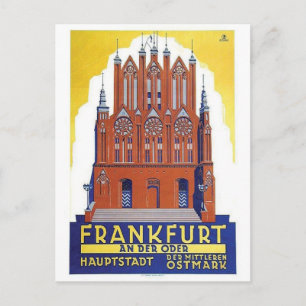 Cartão postal Vintage Ad Poster