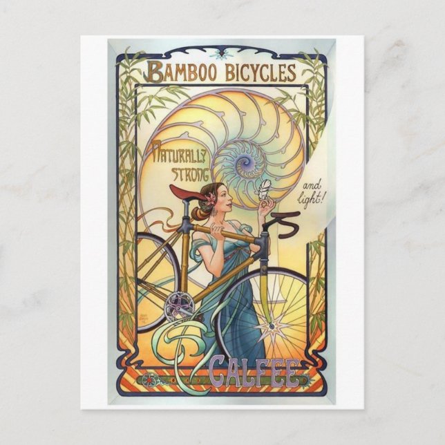 Cartão postal Vintage Ad Poster (Frente)